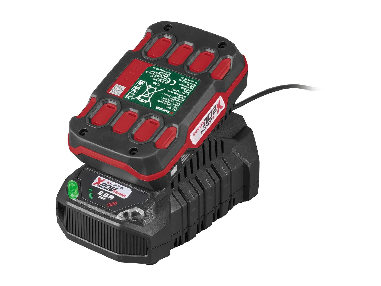 PARKSIDE PERFORMANCE Set perceuse-visseuse sans fil PBSAP 20-Li A1 + batterie + chargeur, 20 V