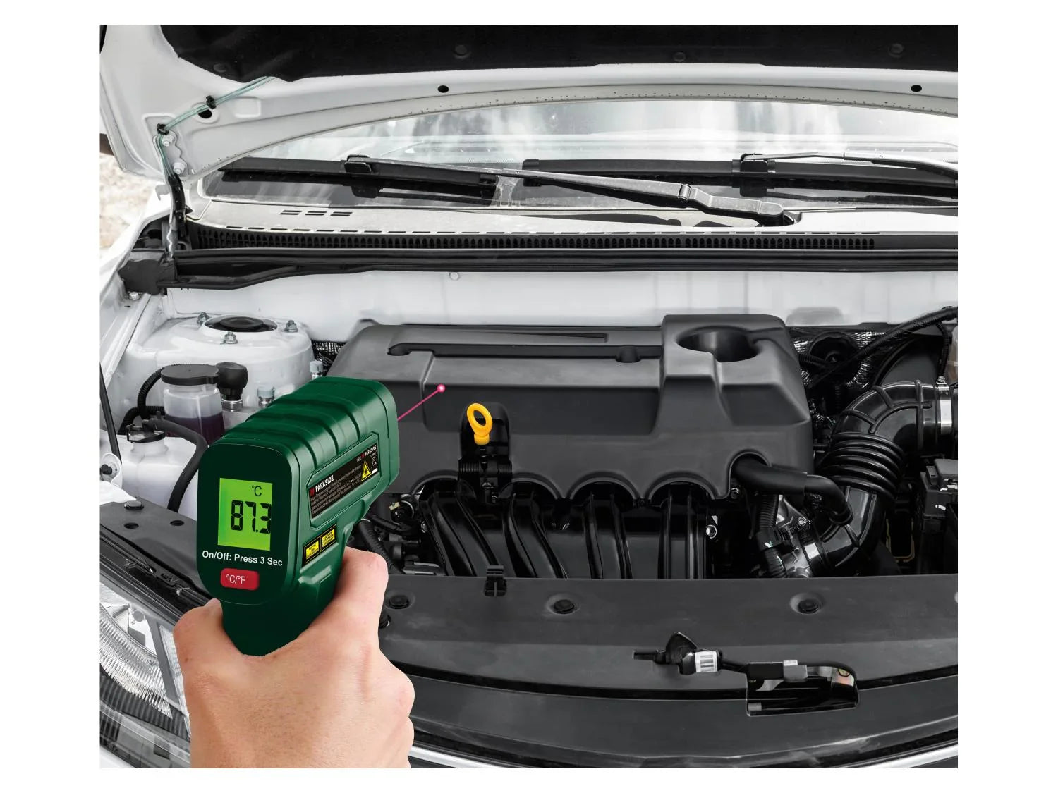 PARKSIDE Humidimtre bois/matriaux PBHM A1, 0-50 C ou Thermomtre infrarouge PITM A1, -38  +365 C