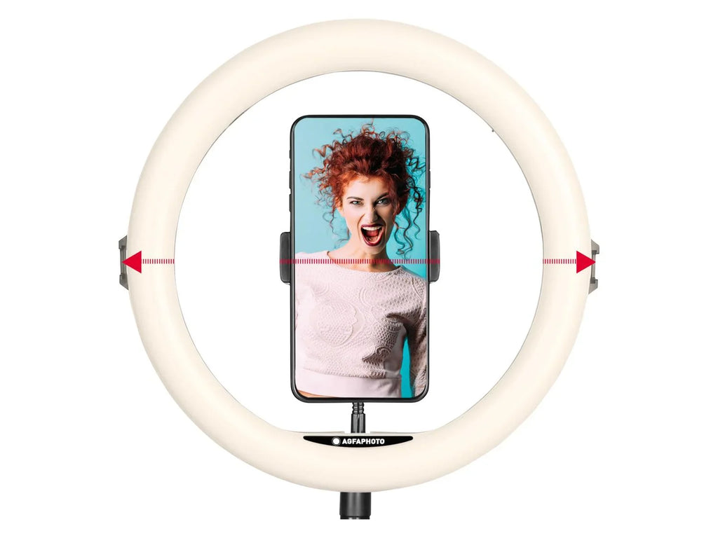 AGFAPHOTO Trpied de table + anneau LED