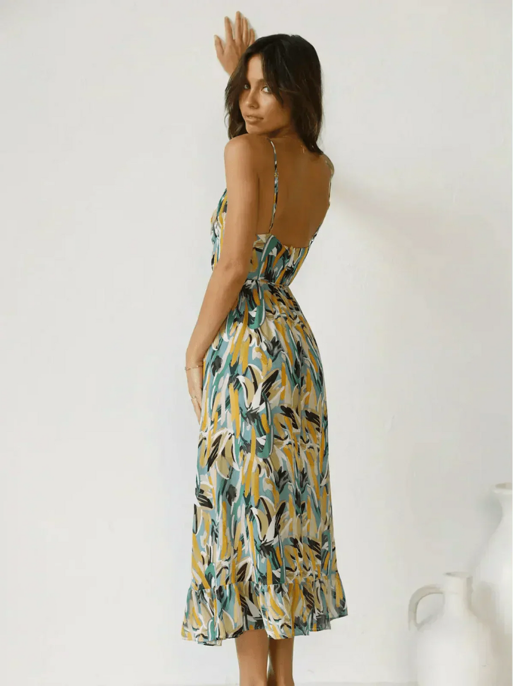 Chiara™ | Colorful Midi Dress