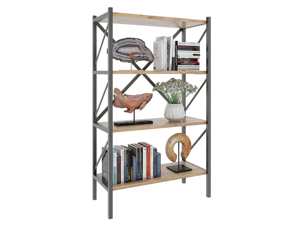VCM tagre design industriel Insasi, 34 x 66 x 85/121/160 cm