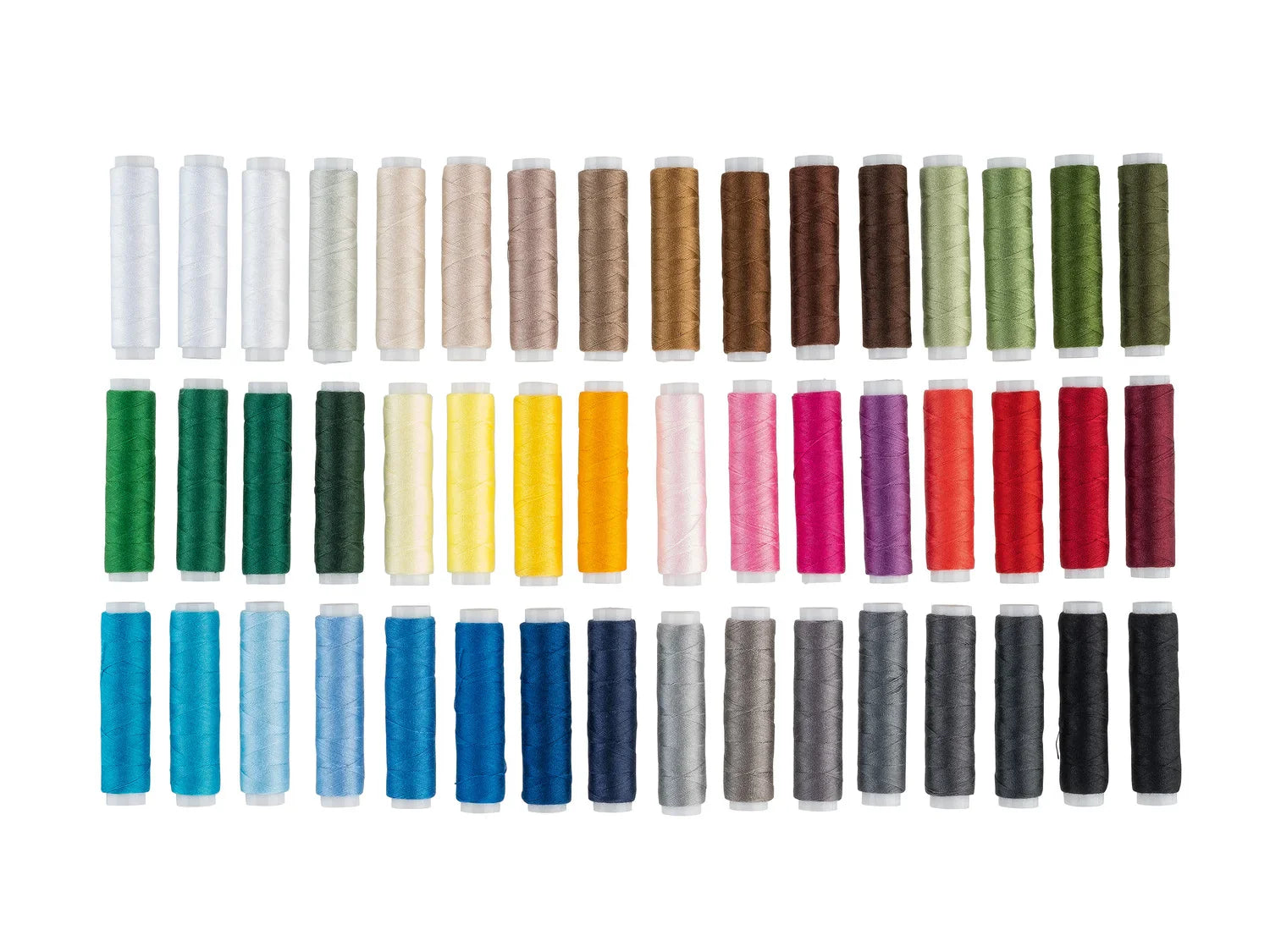 crelando Set de couture universel en fil synchrone, 48 pices