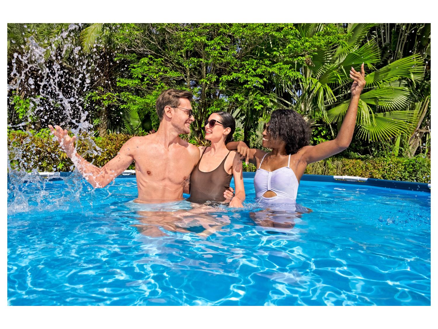 Bestway Piscine tubulaire Steel Pro avec pompe de filtration