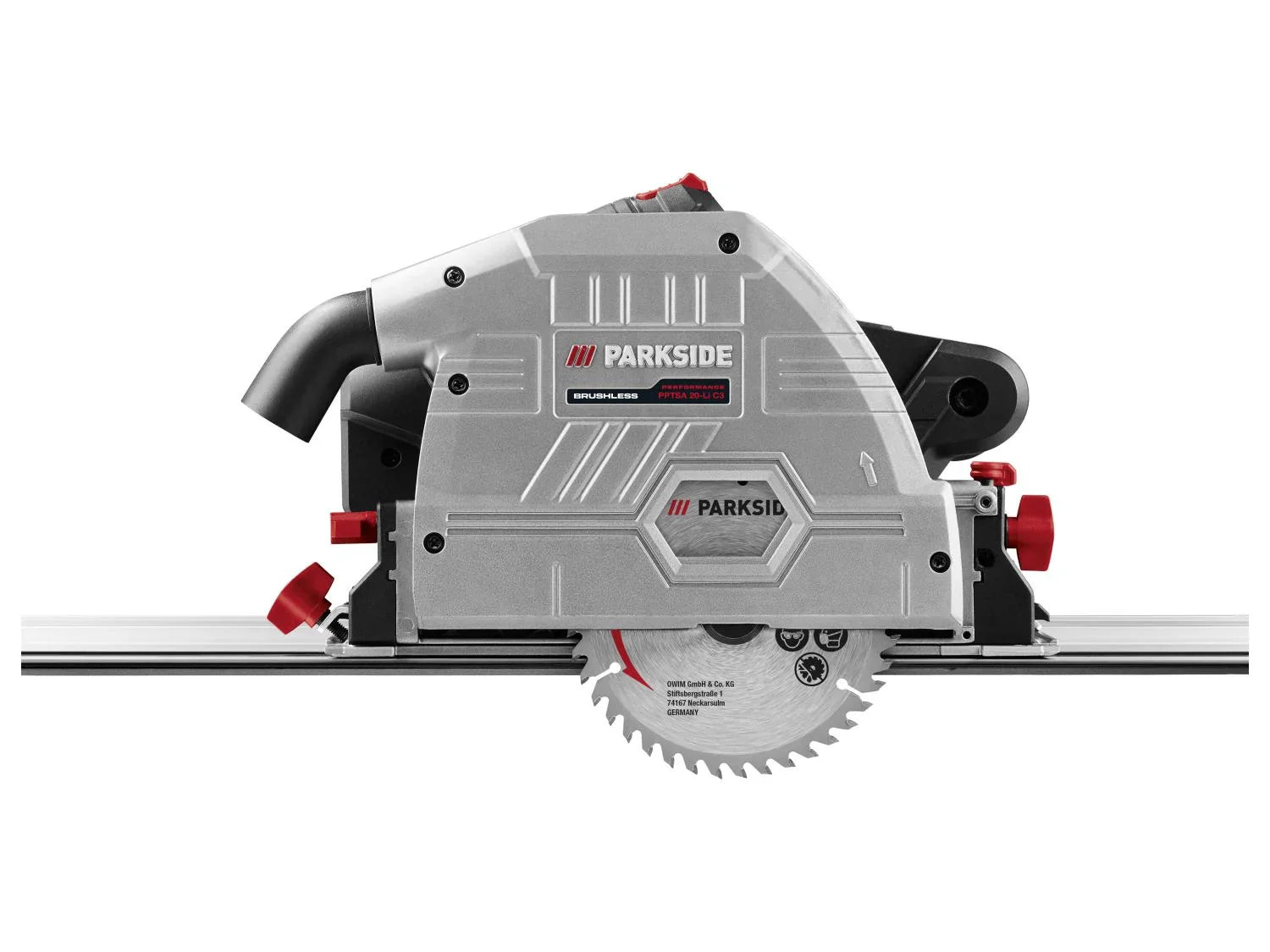 PARKSIDE PERFORMANCE Scie plongeante sans fil PPTSA 20-Li C3, 20 V