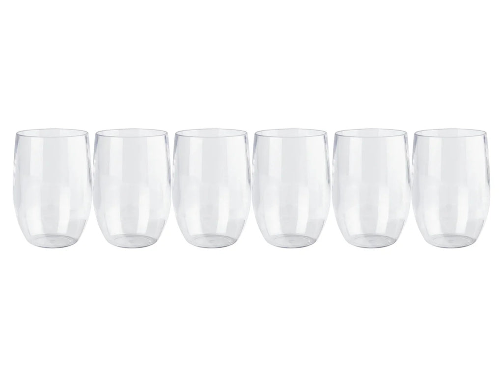 ERNESTO Lot de 6 verres  vin,  champagne ou  eau