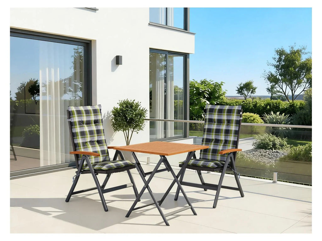 LIVARNO Lot de 2 fauteuils pliants Valencia
