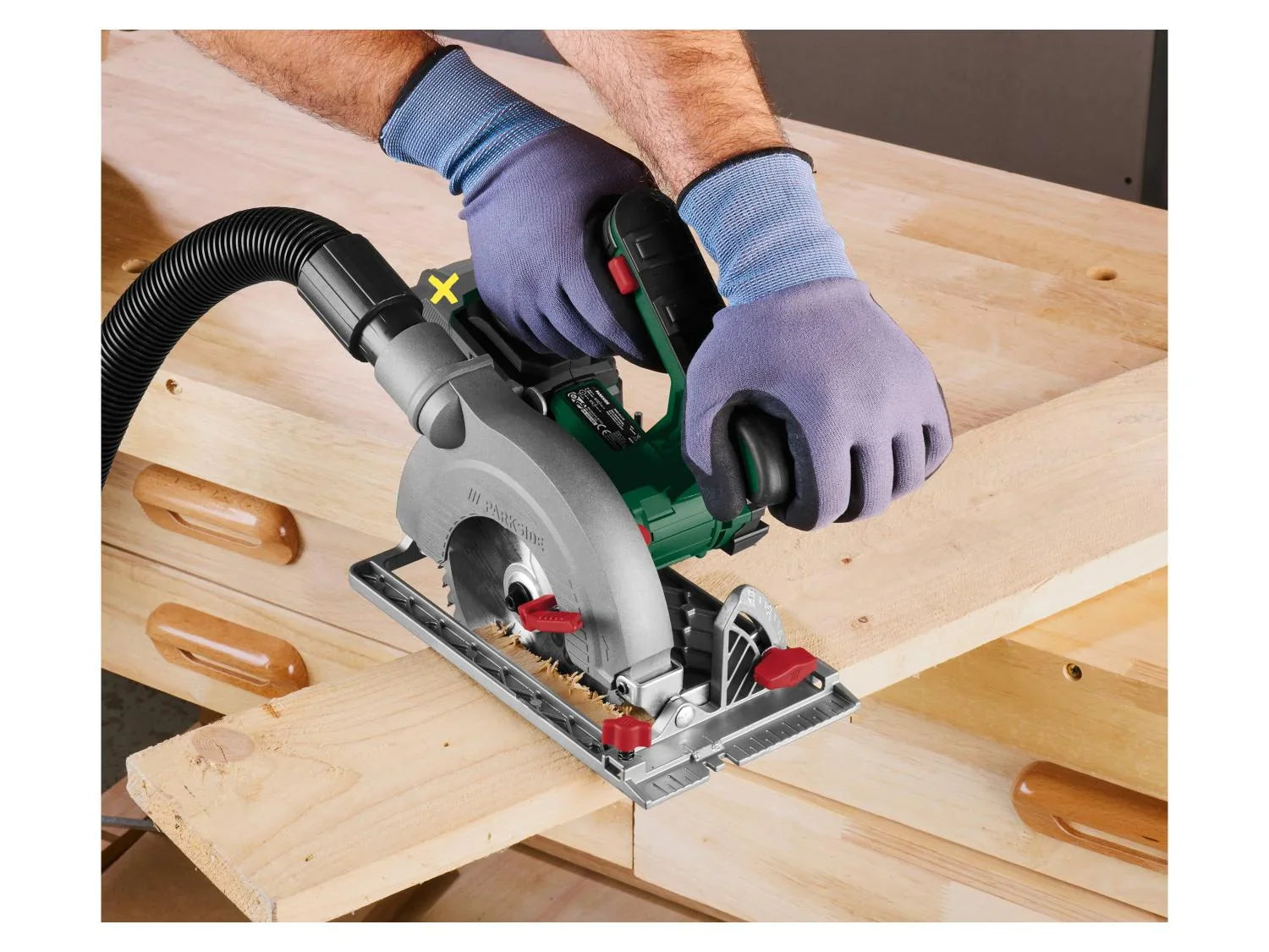 PARKSIDE Scie circulaire sans fil, PHKSA 20-Li C4, 160 mm, 20 V