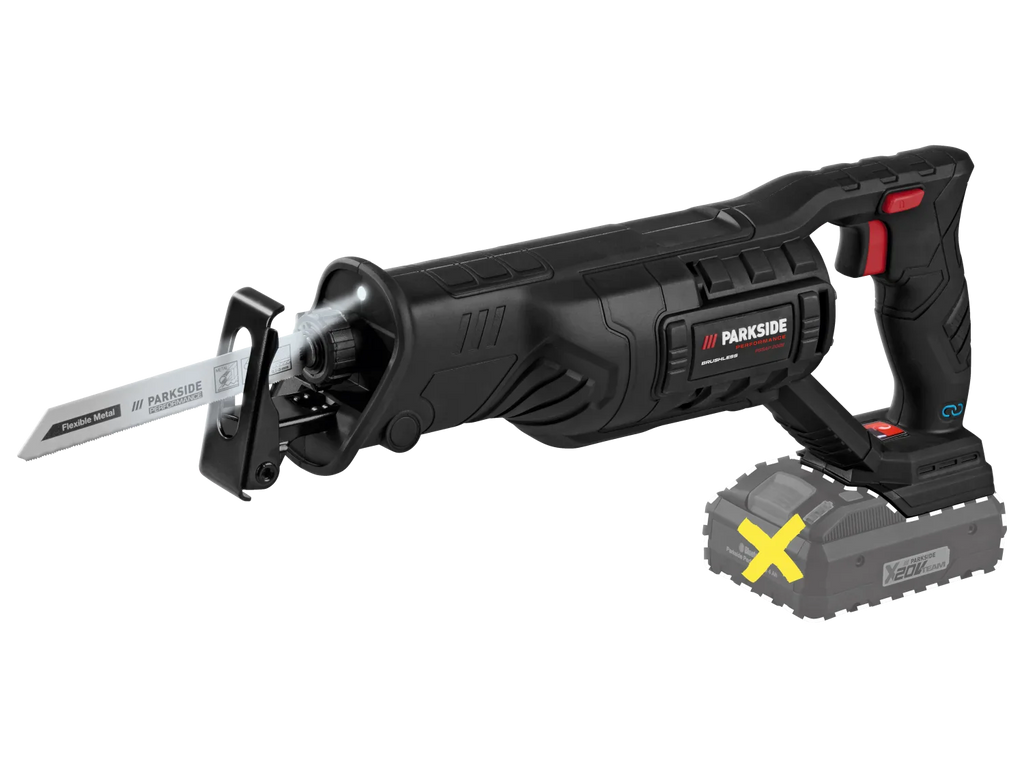 PARKSIDE PERFORMANCE Scie sabre sans fil PSSAP 2028 B2, 20 V