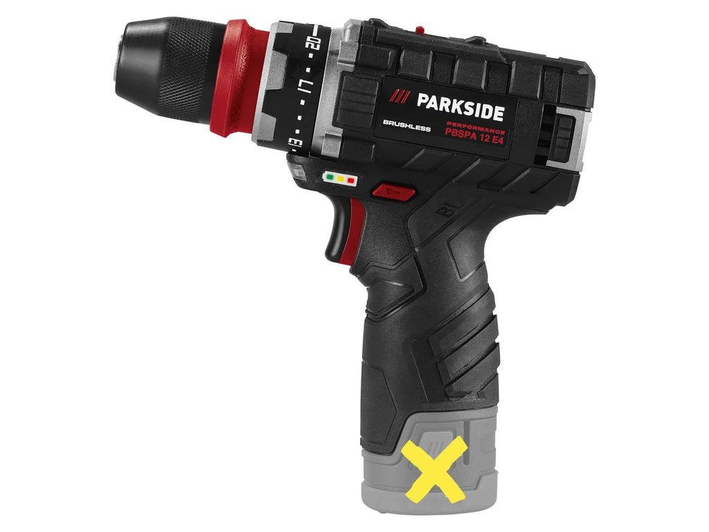 PARKSIDE PERFORMANCE Perceuse-visseuse sans fil PBSPA 12 E4, 35 Nm, 12 V