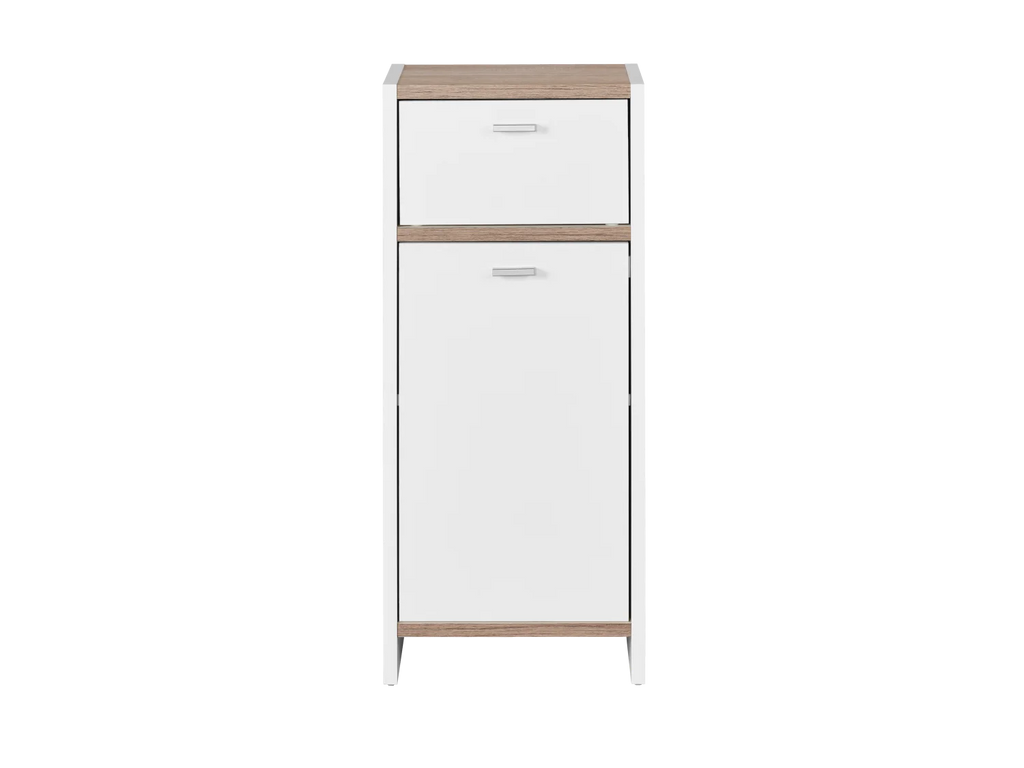 LIVARNO home Colonne de salle de bains, 34,2 x 79 x 28 cm, blanc/imitation chne