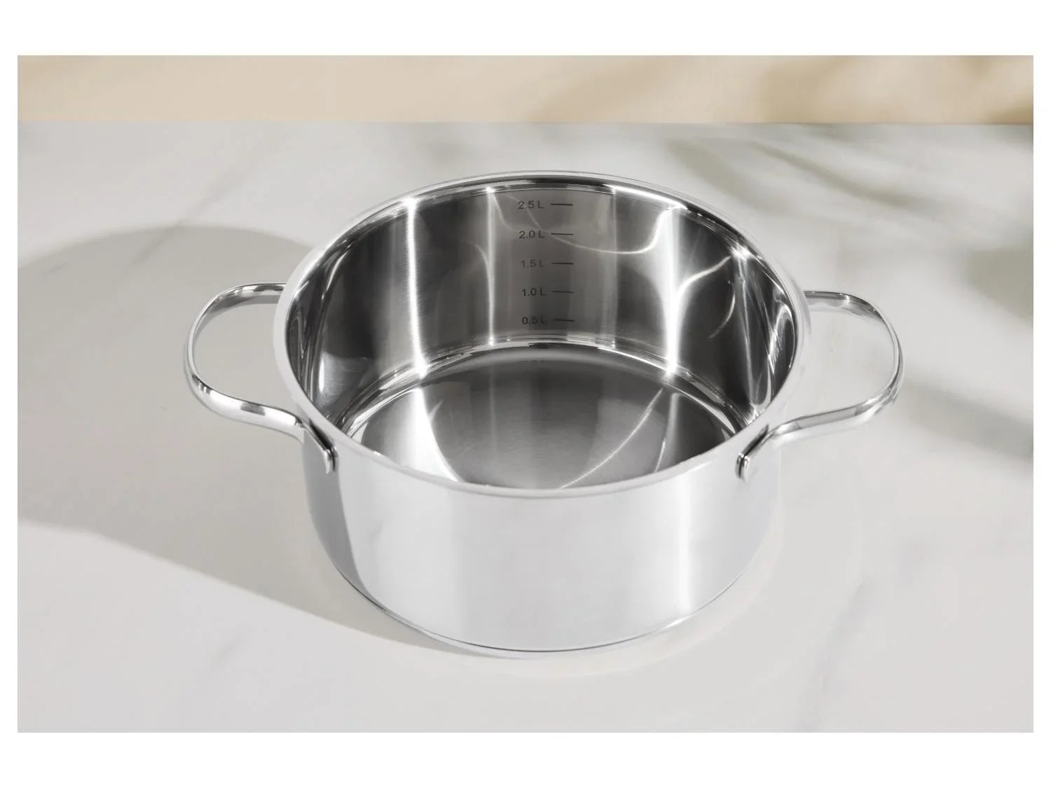 SILVERCREST Faitout Premium en acier inoxydable,  20 cm