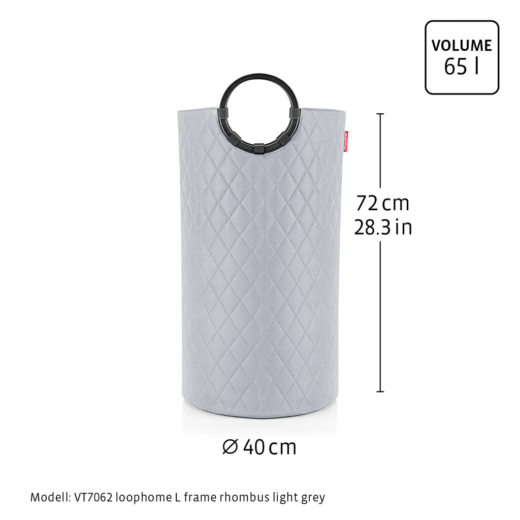 Loophome L Frame Rhombus Black