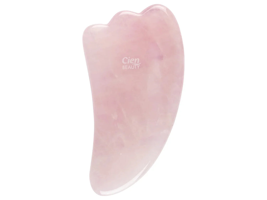 CIEN Beauty Rouleau de quartz pour le visage ou Pierre de massage au quartz