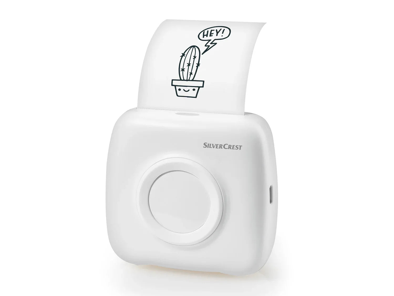 SILVERCREST Mini Pocket Printer avec rouleau de papier