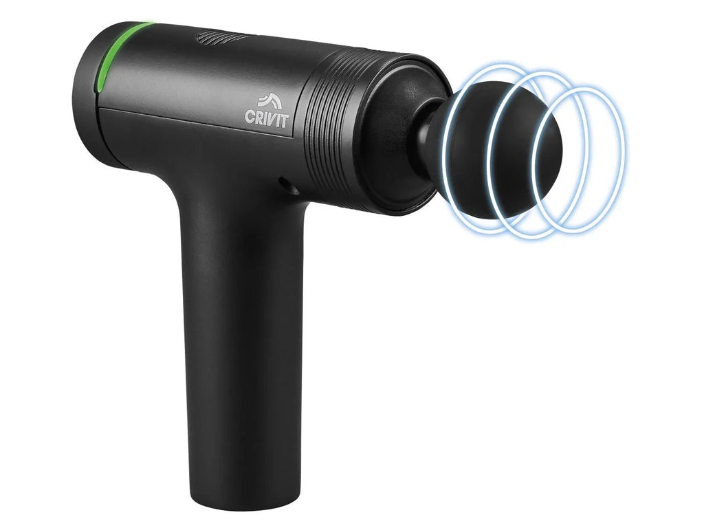 CRIVIT Pistolet de massage CMGB A1 / SOPMGB Premium, 5 ttes, 10 vitesses