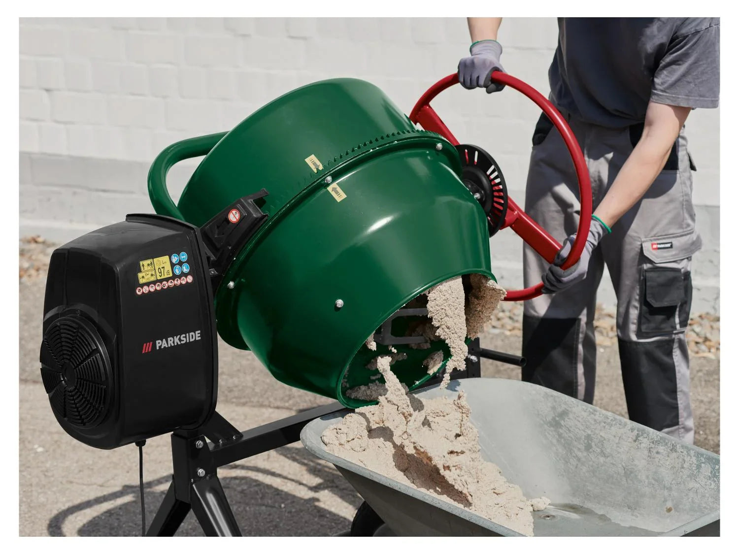 PARKSIDE Btonnire PCM 125 A1, 120 L