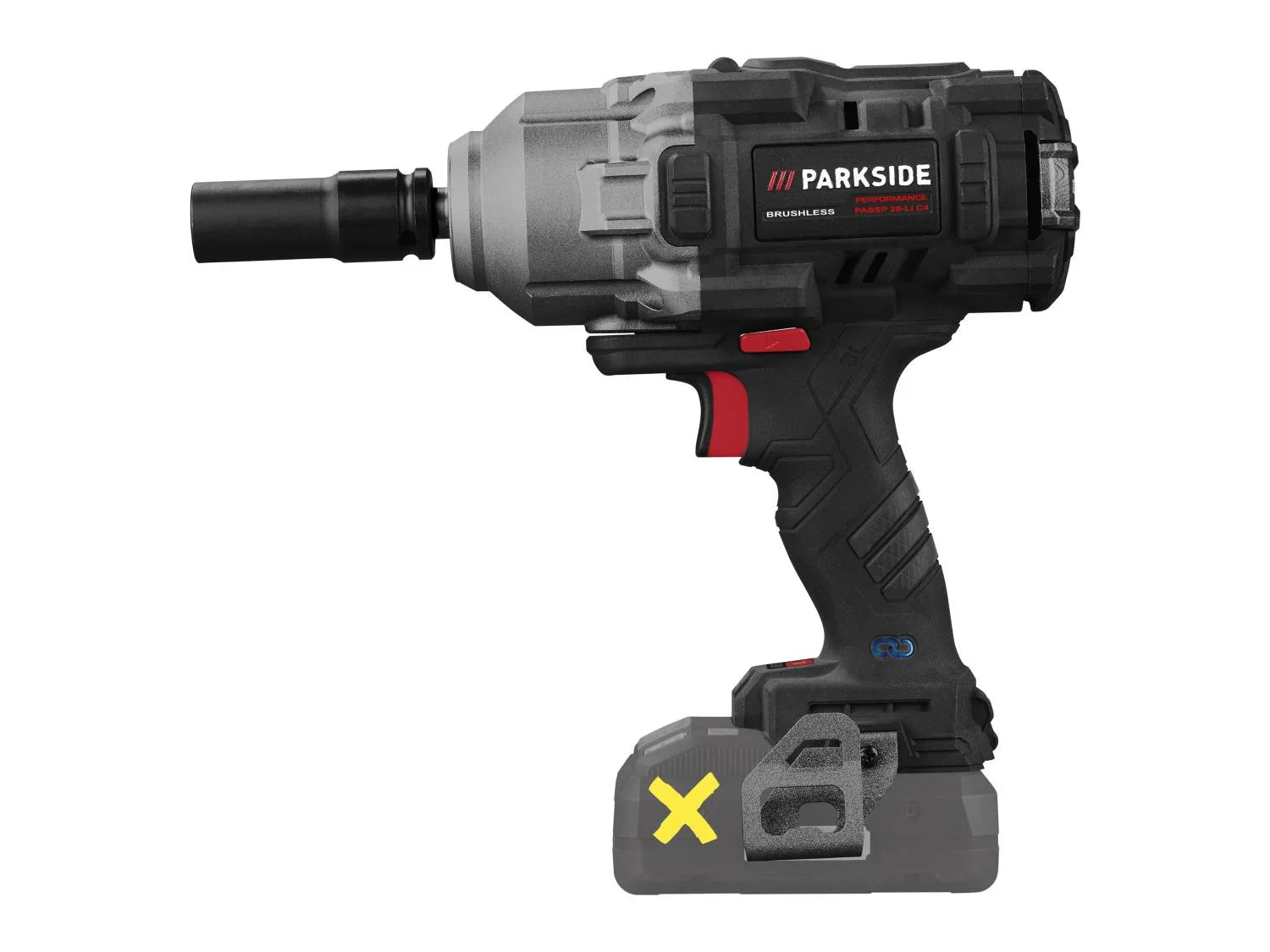 PARKSIDE PERFORMANCE Visseuse  chocs sans fil 20 V PASSP 20-Li C4