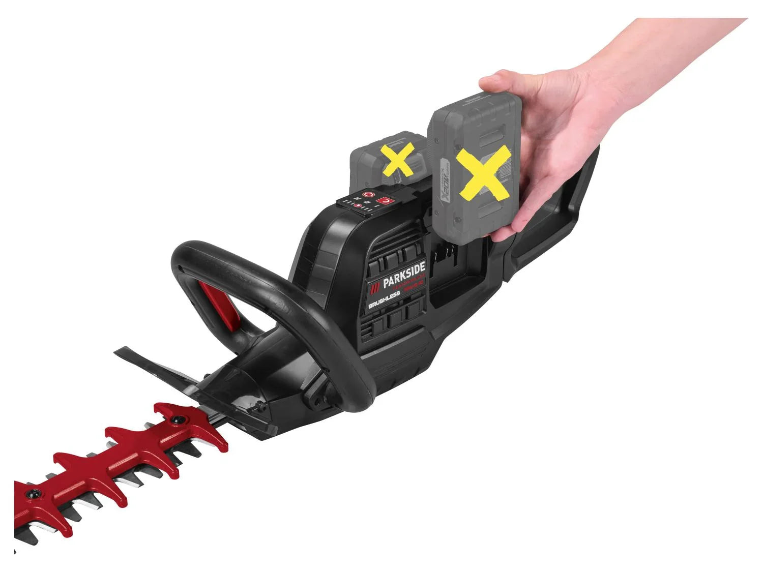 PARKSIDE PERFORMANCE Taille-haies sans fil + chargeur + batterie, 20 V