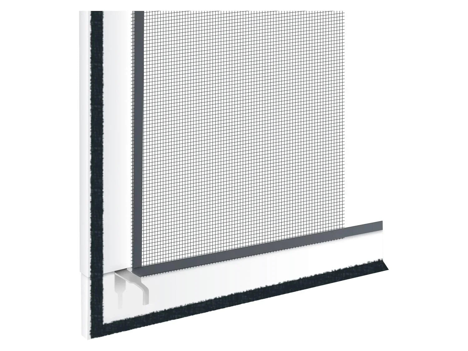 LIVARNO Moustiquaire de fentre en aluminium, 130 x 150 cm