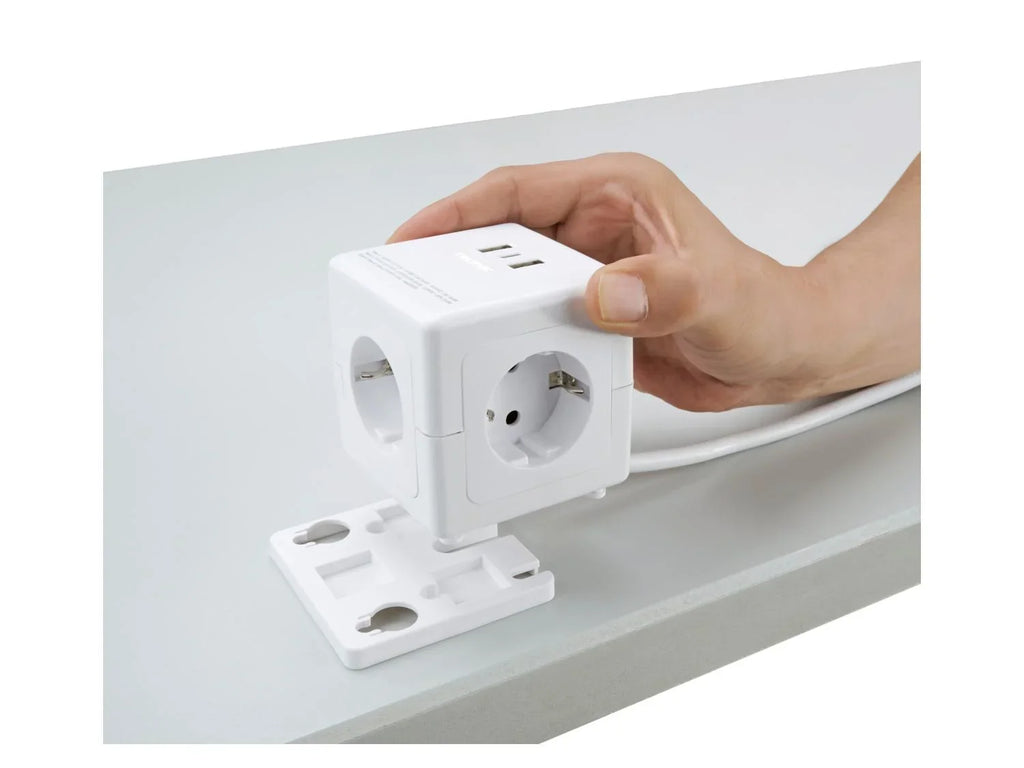 TRONIC Multiprise cube avec ports USB