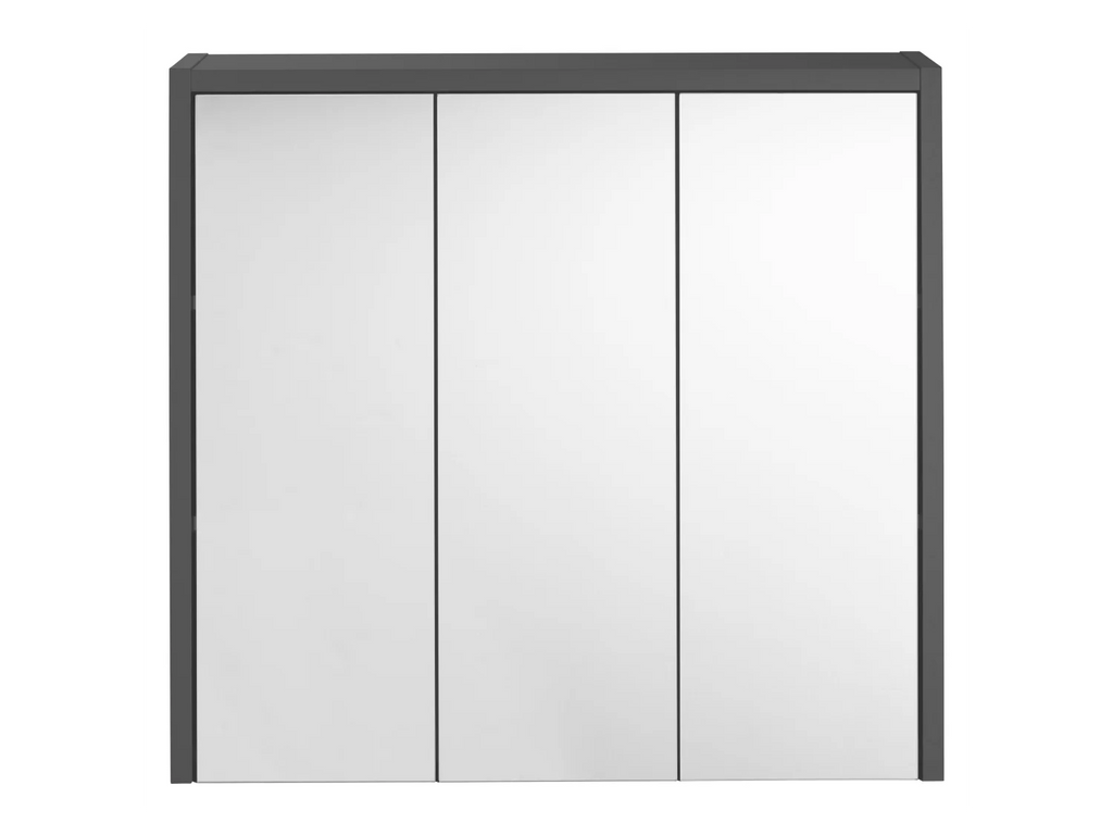 LIVARNO home Armoire de toilette OSLO, 65 x 60 x 17 cm, noir