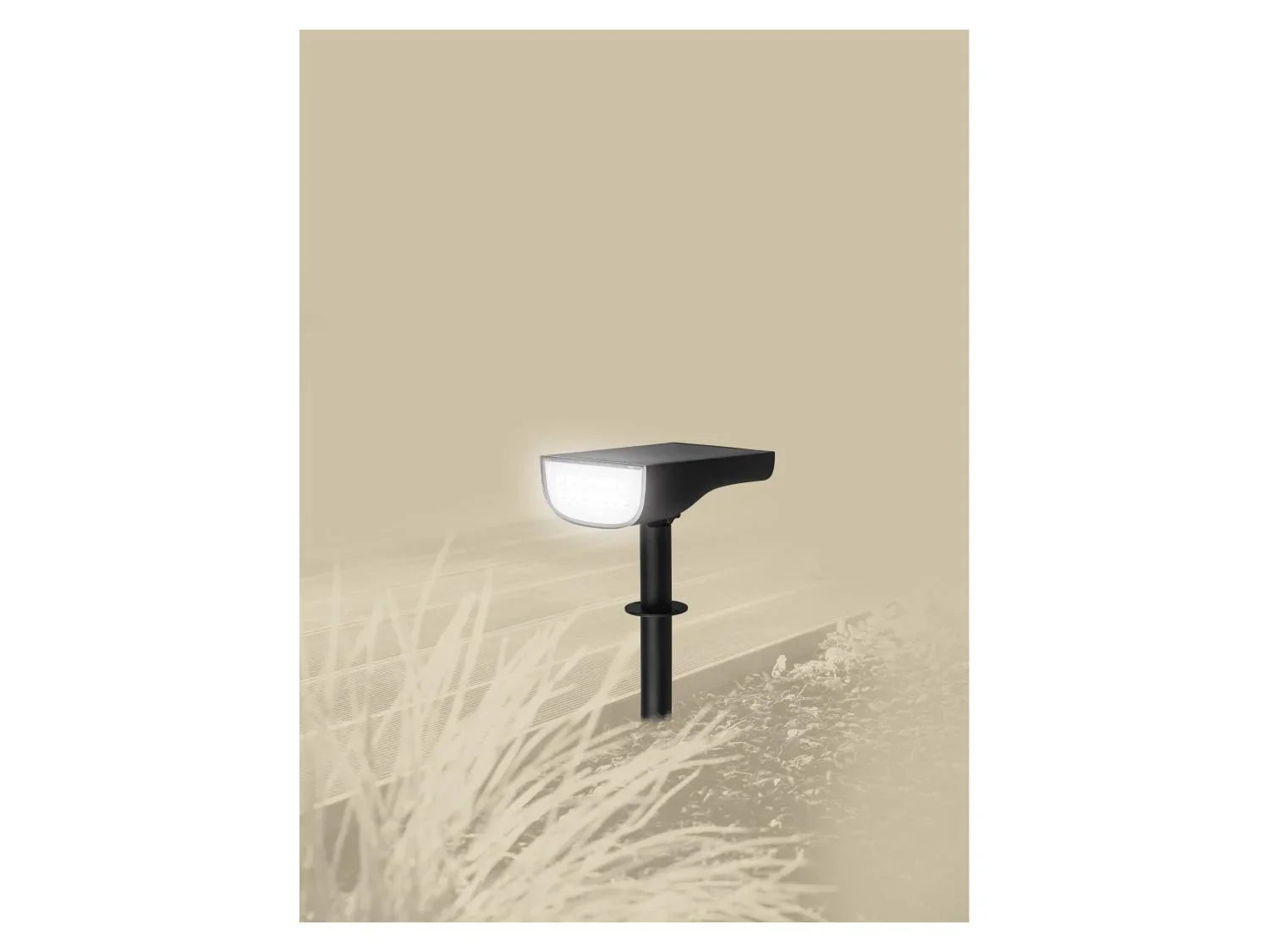 LIVARNO Projecteur solaire LED