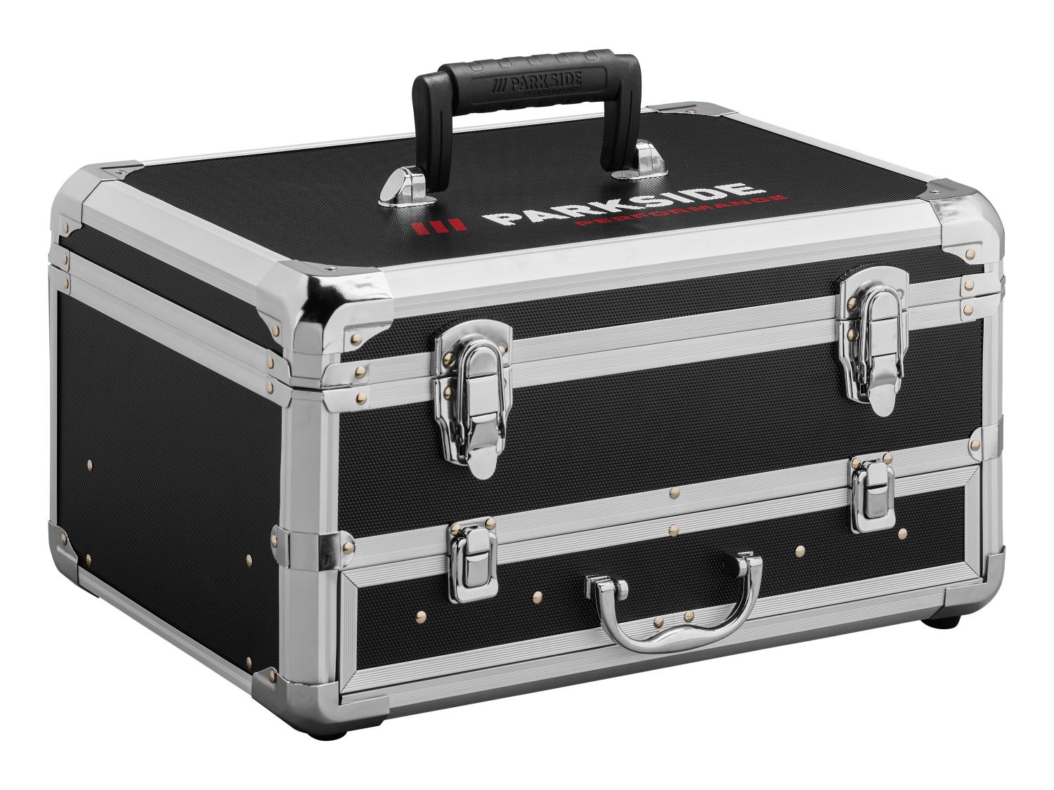 PARKSIDE PERFORMANCE Set perceuse-visseuse  percussion sans fil PSBSAP 20-Li D4 + 2 batteries + chargeur, 20 V
