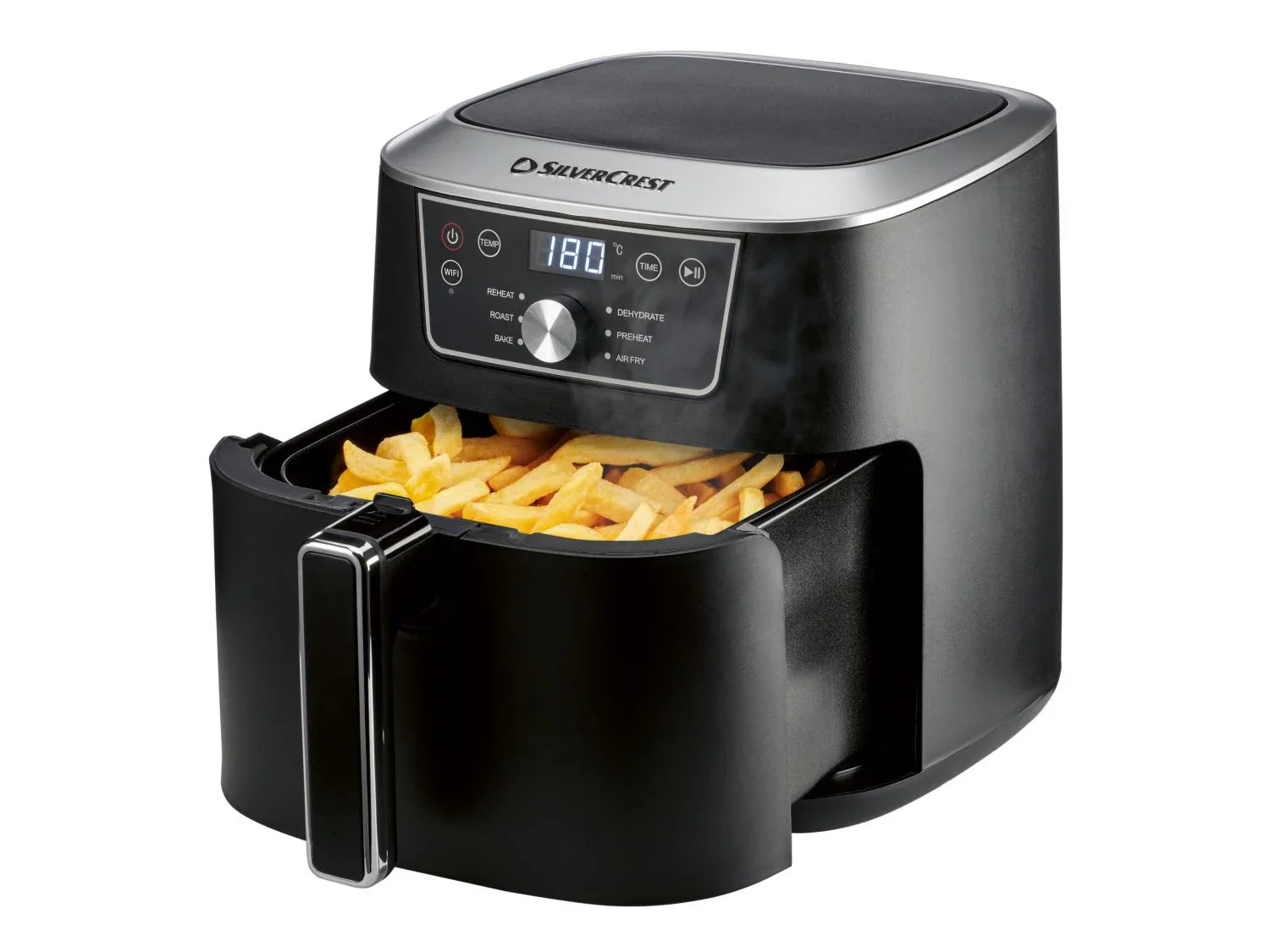 SILVERCREST Friteuse  air chaud Premium 6,7L Smart Best SHFS 2150 B1, SOHFS 2150 B1