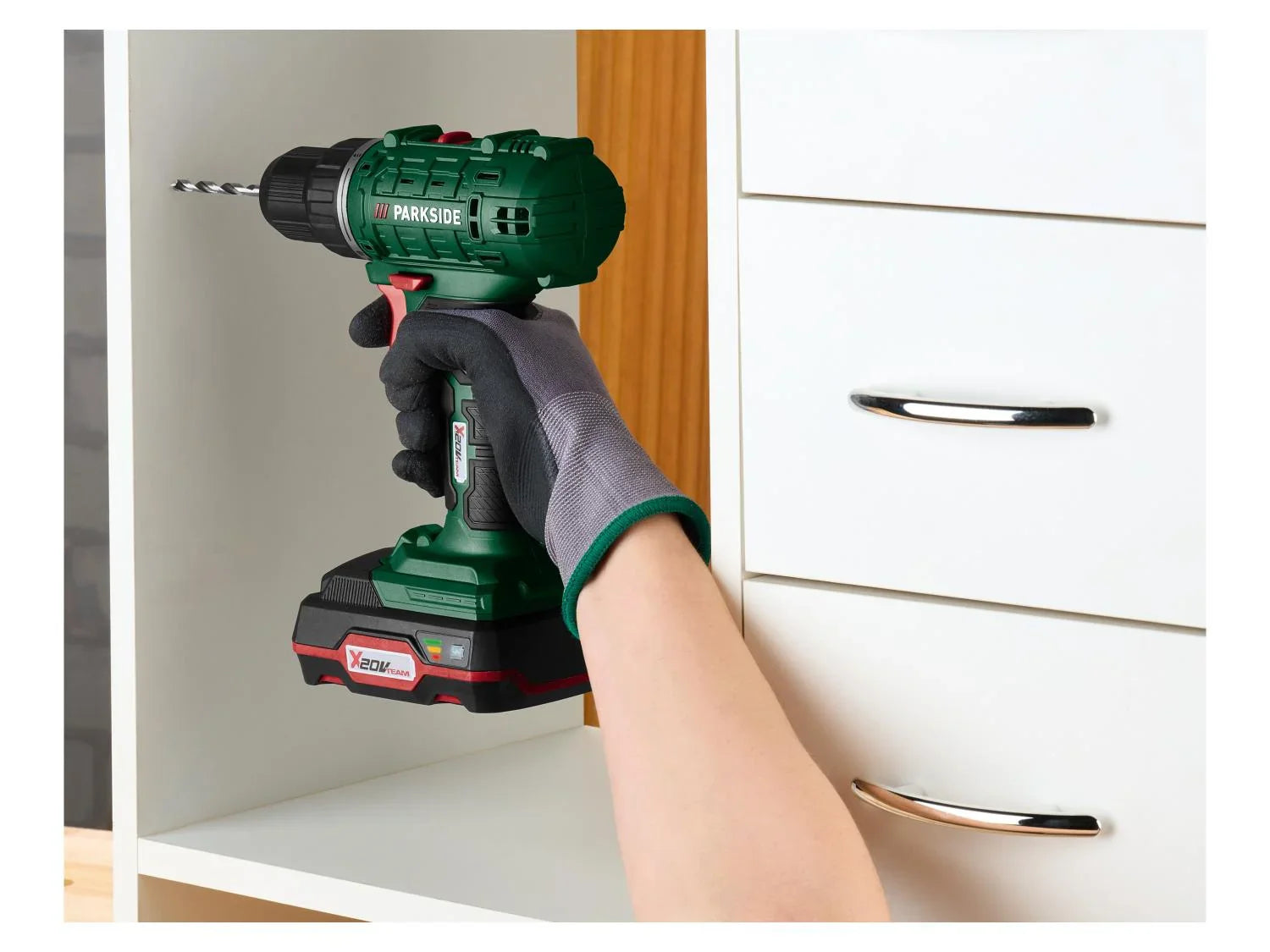 PARKSIDE Perceuse-visseuse sans fil PBSA 20-Li A1, 20 V