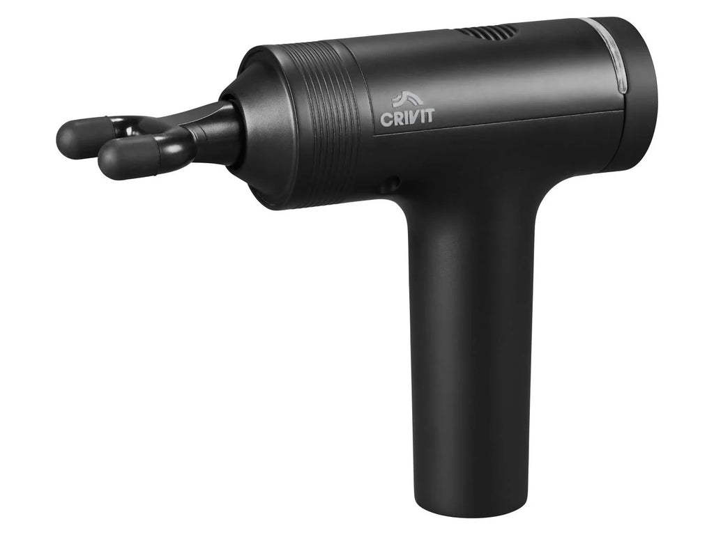 CRIVIT Pistolet de massage CMGB A1 / SOPMGB Premium, 5 ttes, 10 vitesses