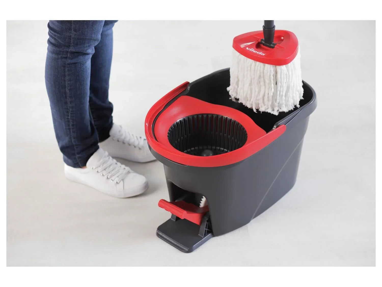 Vileda Serpillre et sceau-essoreur Easy Wring & Clean