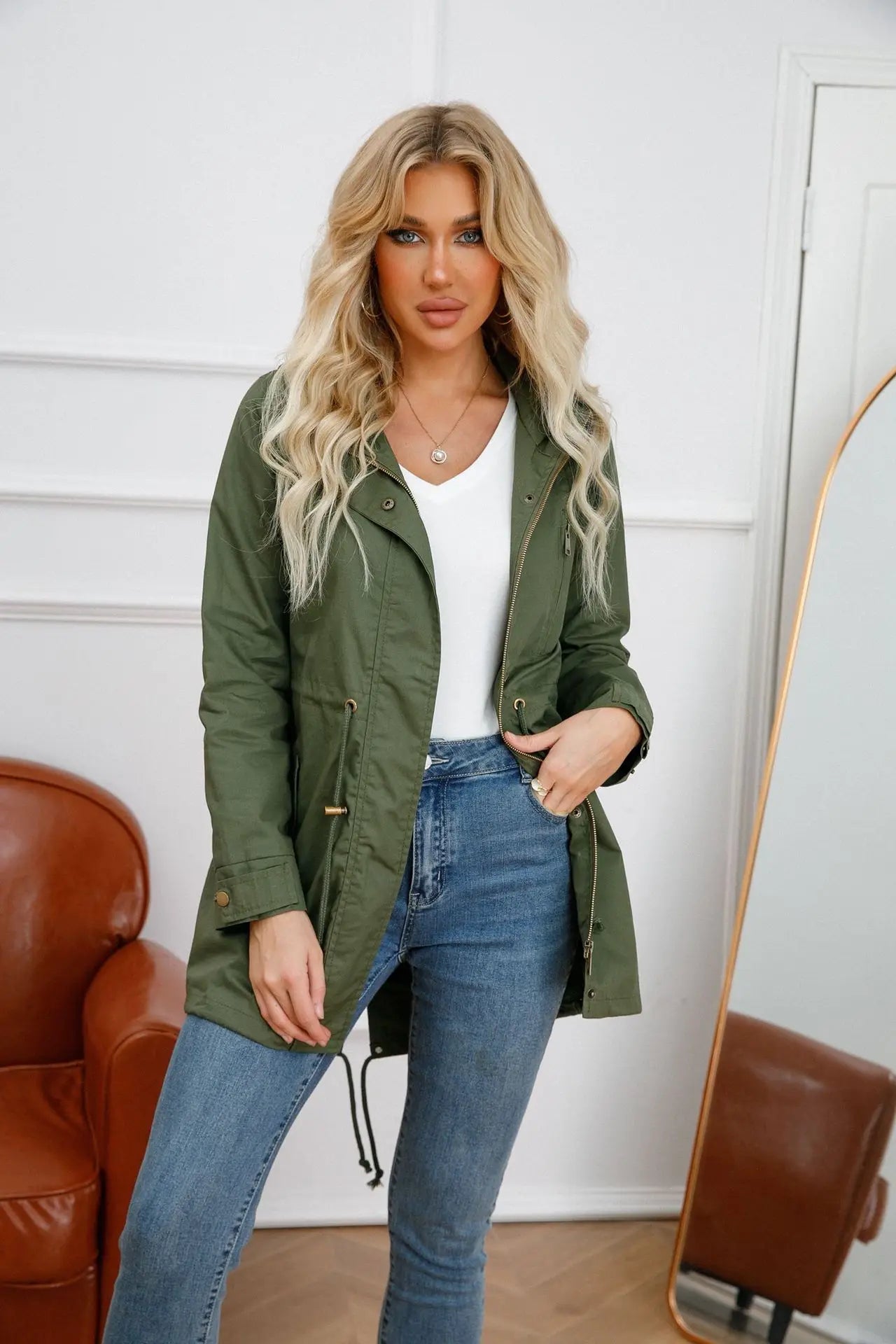 Sophie Paris | Veste à capuche élégante