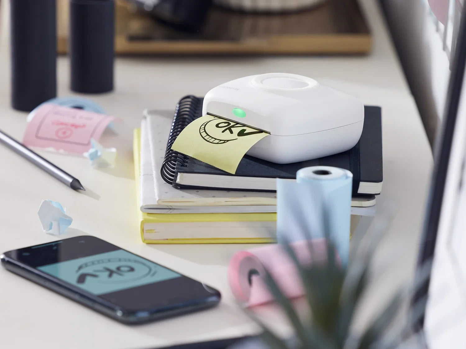 SILVERCREST Mini Pocket Printer avec rouleau de papier