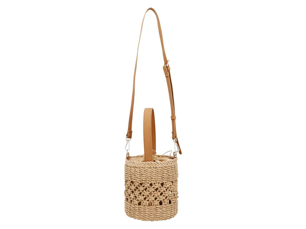 ESMARA Sac  main en raphia femme