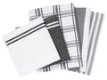 LIVARNO home Lot de 5 torchons de cuisine