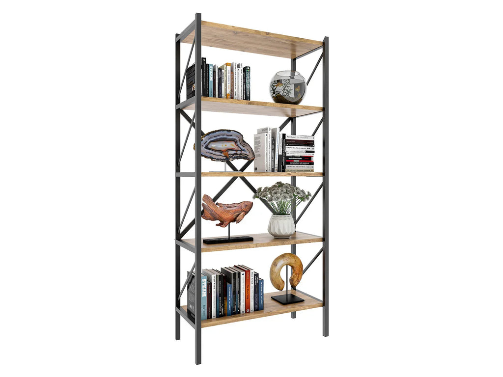 VCM tagre design industriel Insasi, 34 x 66 x 85/121/160 cm