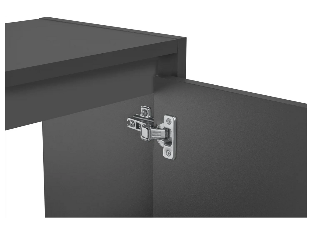 LIVARNO home Meuble sous-vasque Oslo, 60 x 55 x 28 cm, noir
