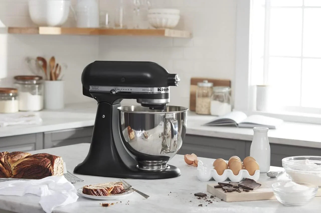 KitchenAid Artisan 5-Quart Tilt-Head Stand Mixer with Pour Flap