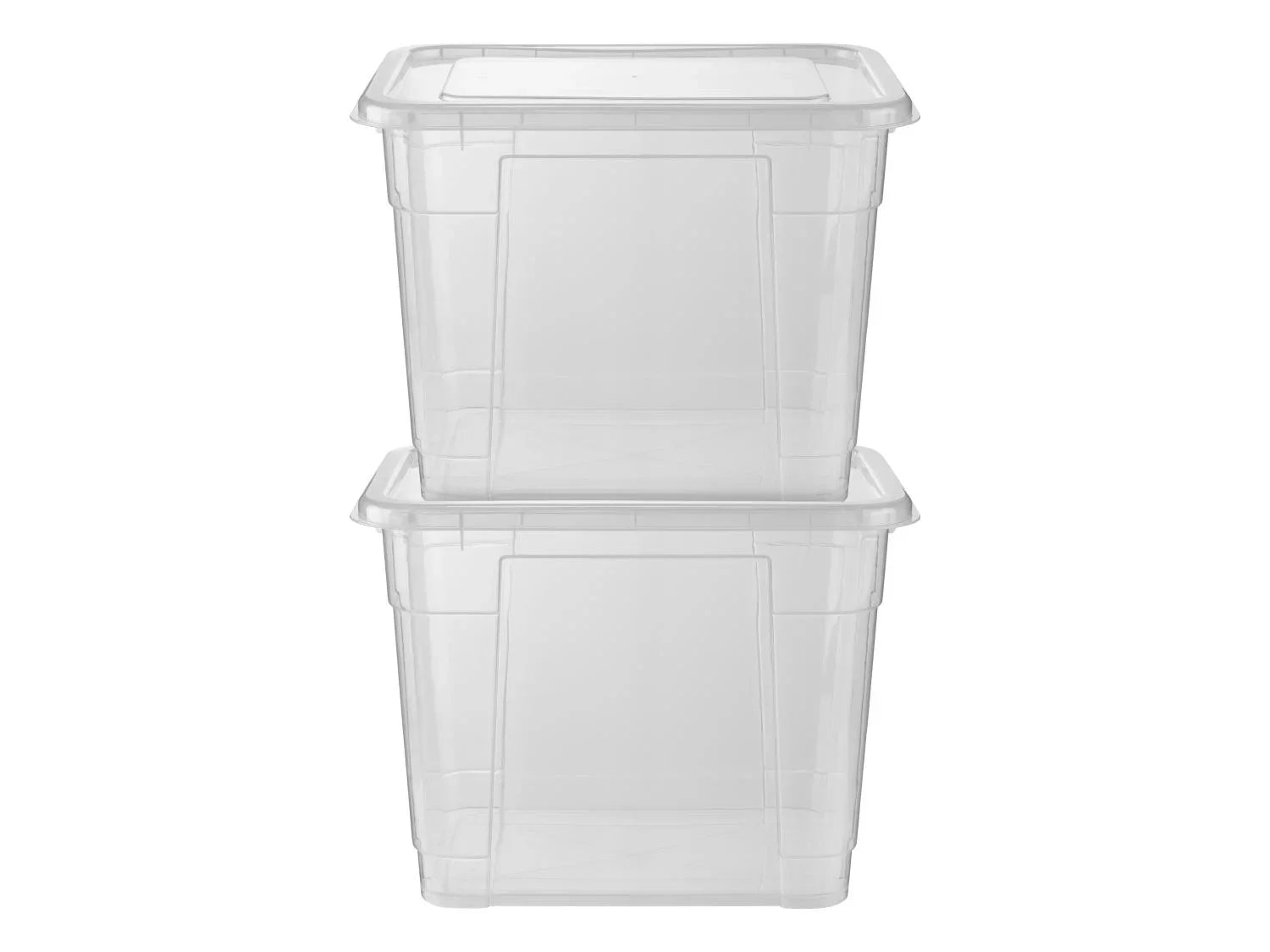 W5 Botes de rangement avec couvercle, 20 l
