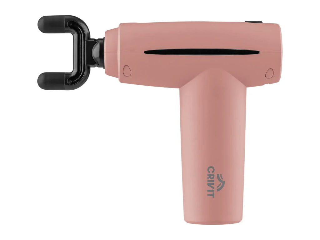 CRIVIT Mini-pistolet de massage CMMG 3.7 A1, 4 ttes, 5 vitesses