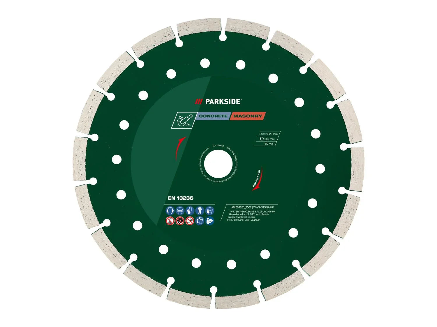 PARKSIDE Disque(s)  trononner,  230 mm