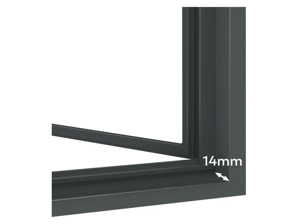 LIVARNO Porte moustiquaire en aluminium, 1 x 2,1 m