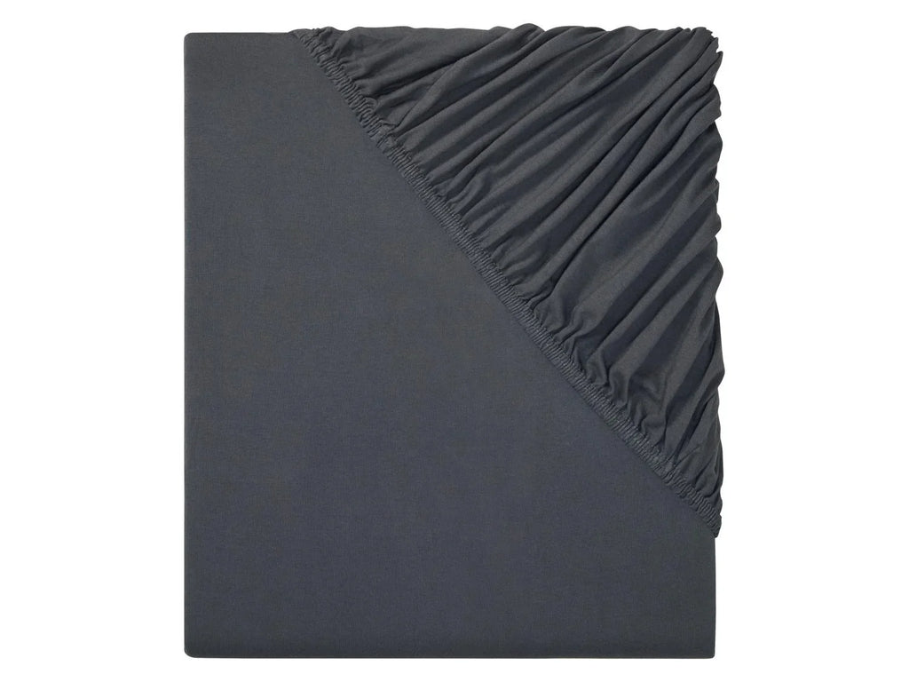 LIVARNO home Lot de 2 draps-housses en jersey, 90-100 x 200 cm