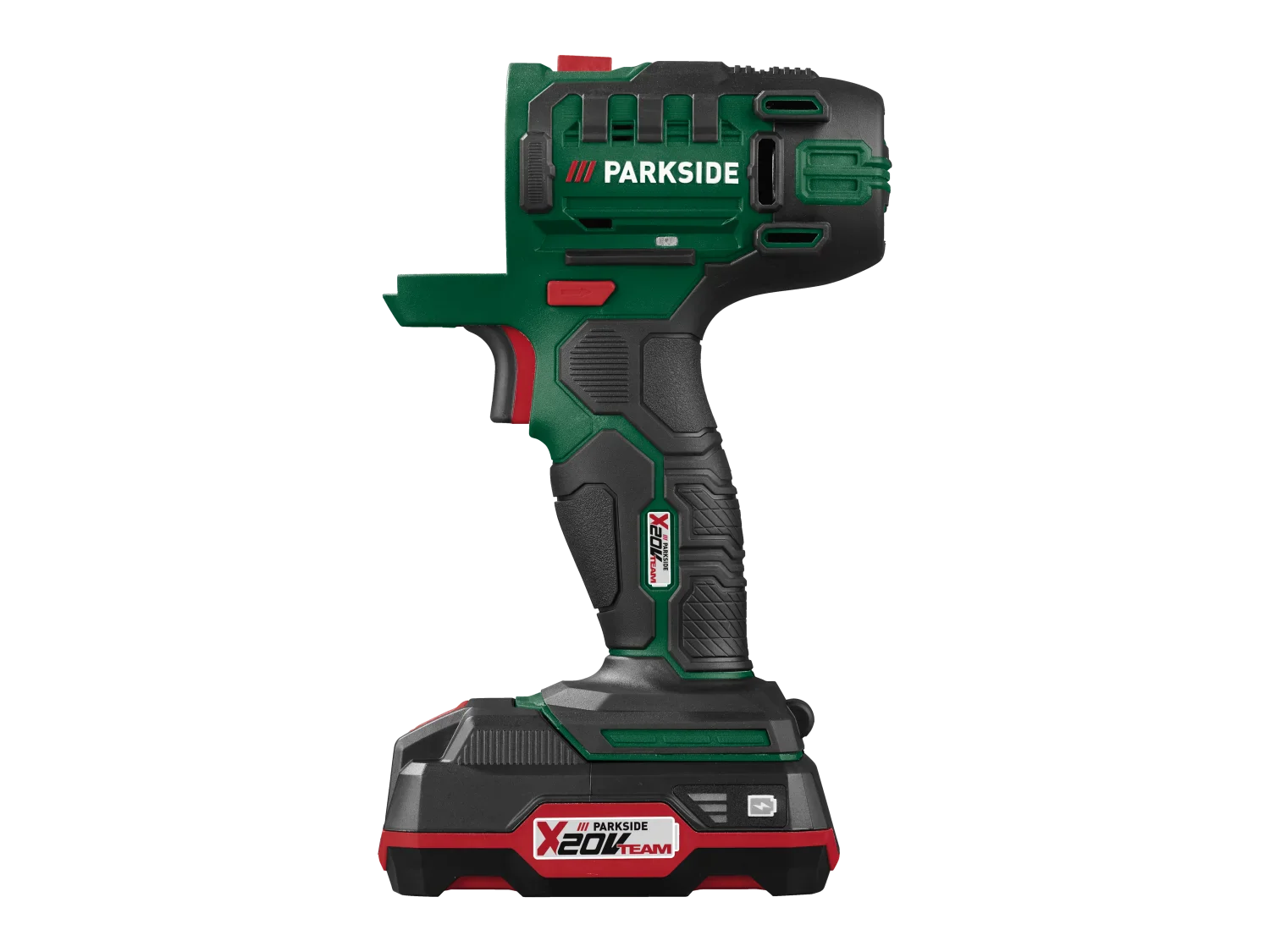 PARKSIDE Set appareil multifonction sans fil PKGA 20-Li C2 + batterie + chargeur, 20 V