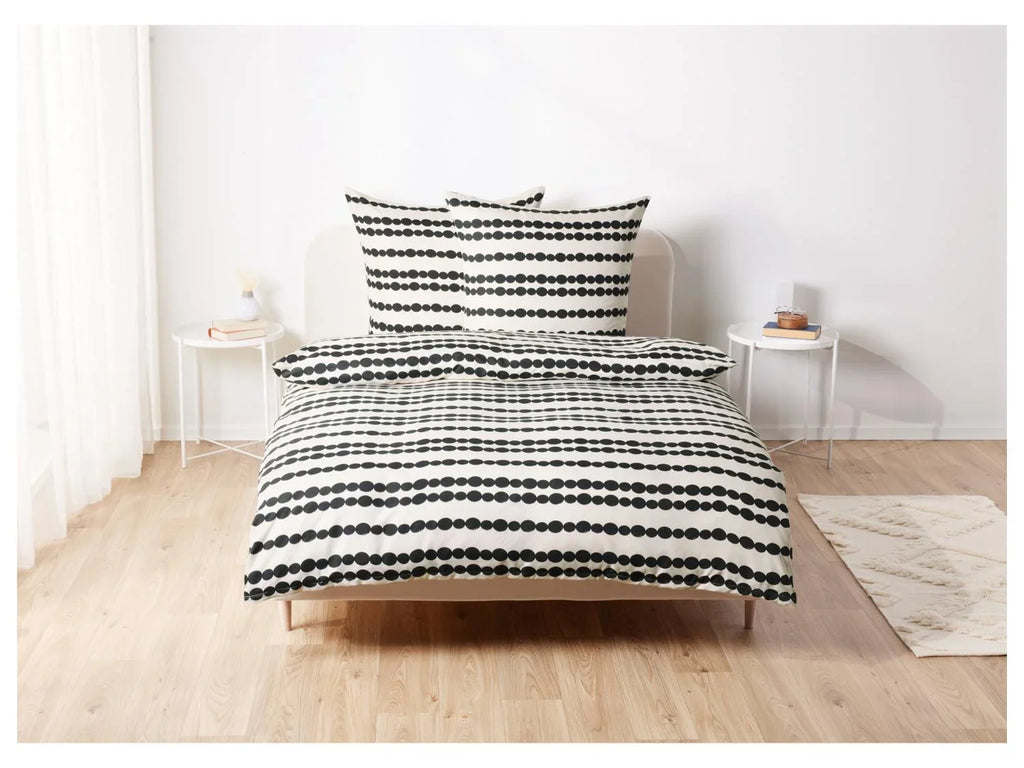 LIVARNO home Parure de lit en satin microfibre, 260 x 240 cm