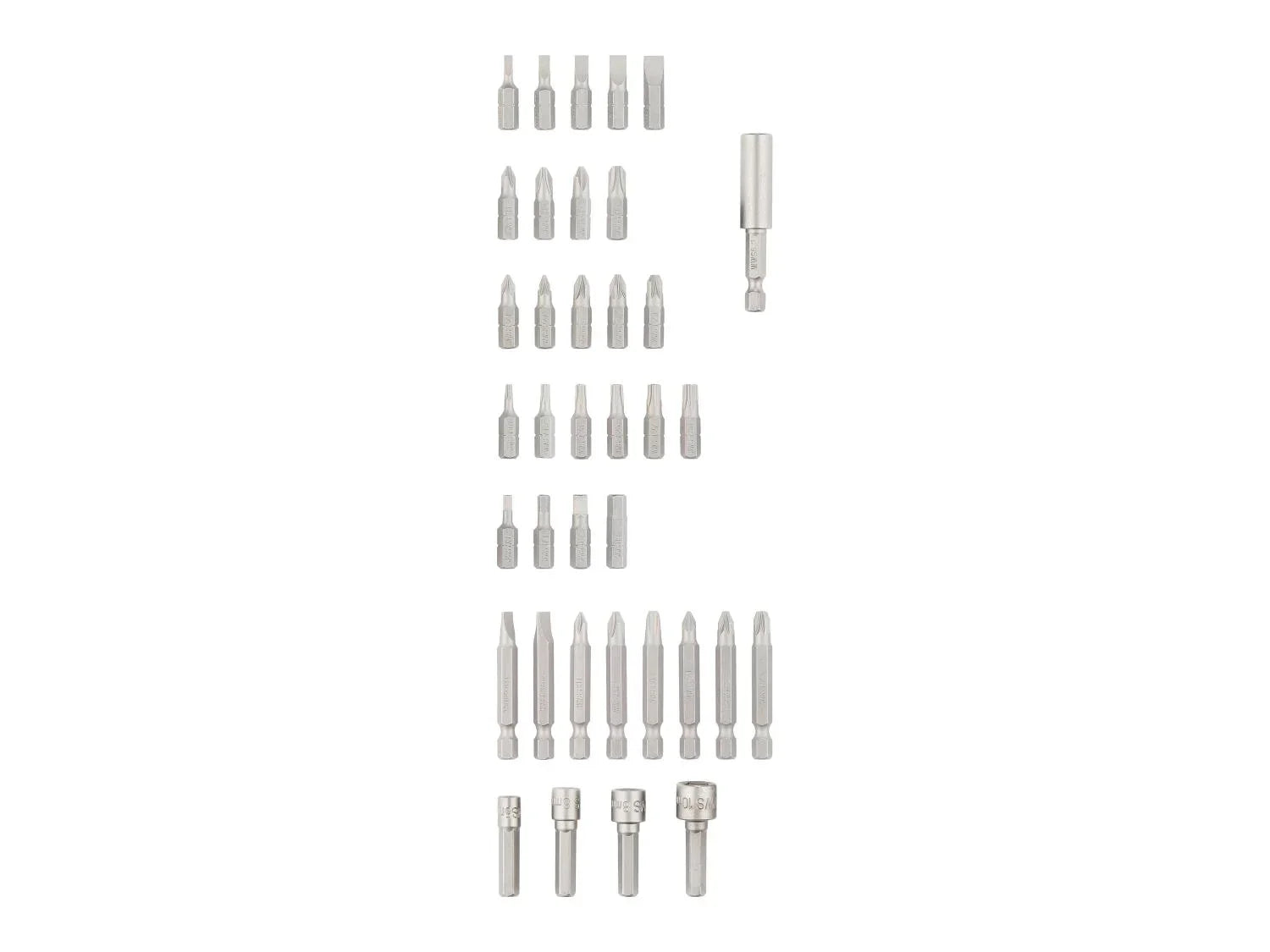 PARKSIDE Set de forets, mches ou embouts PBB 4 C2
