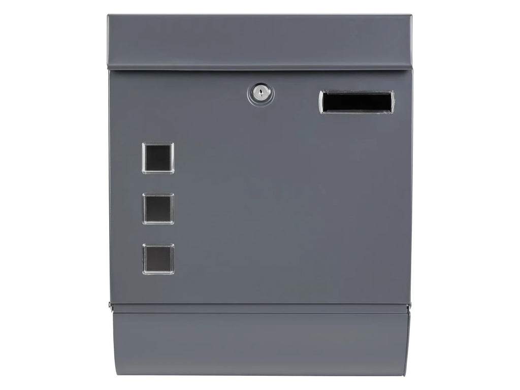 LIVARNO home Bote aux lettres en acier inoxydable