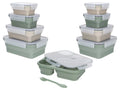 SILVERCREST Set de botes de conservation ou Bote repas pliable