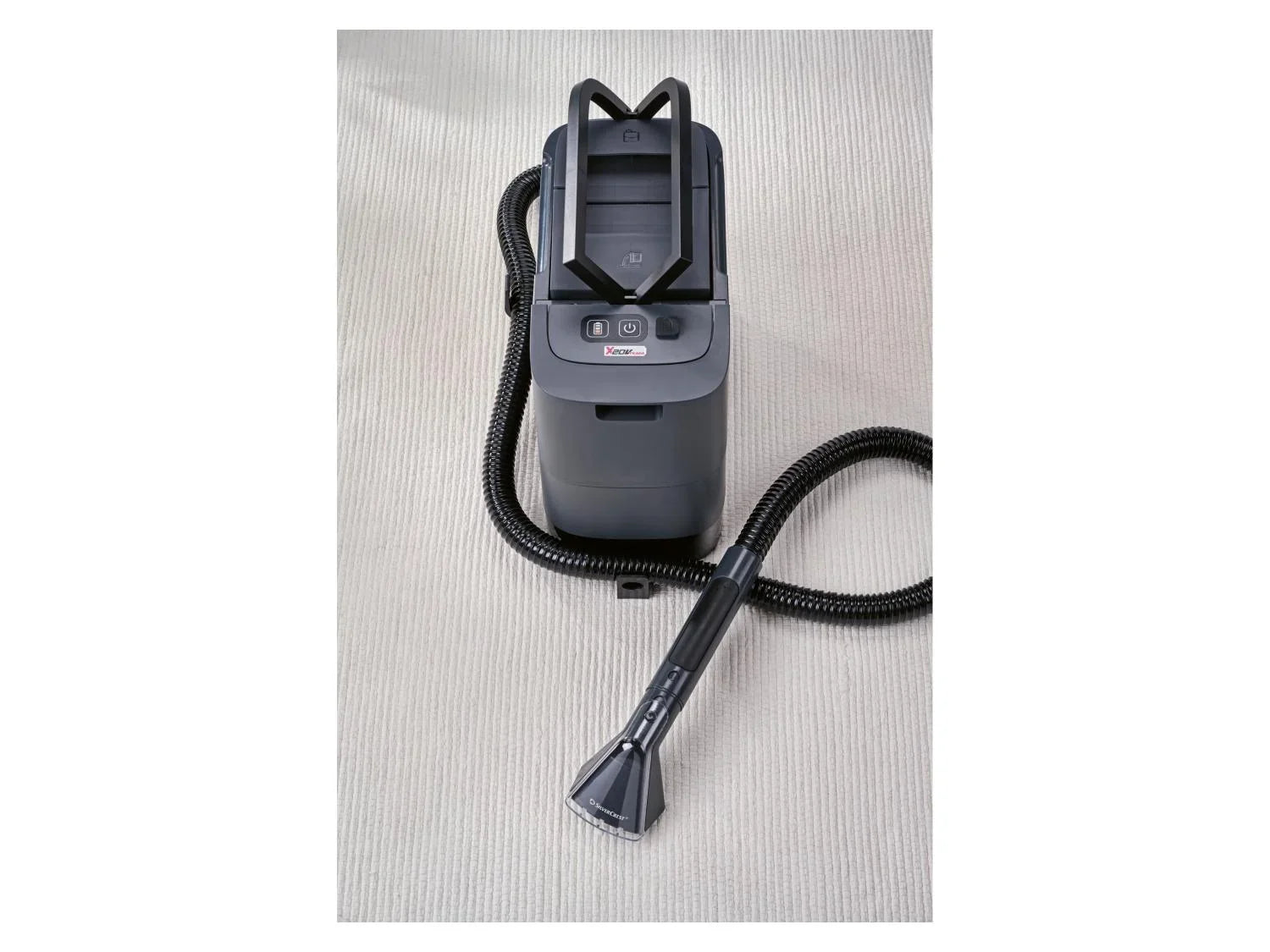 SILVERCREST Appareil de nettoyage sans fil pour tapis et tissus dameublement