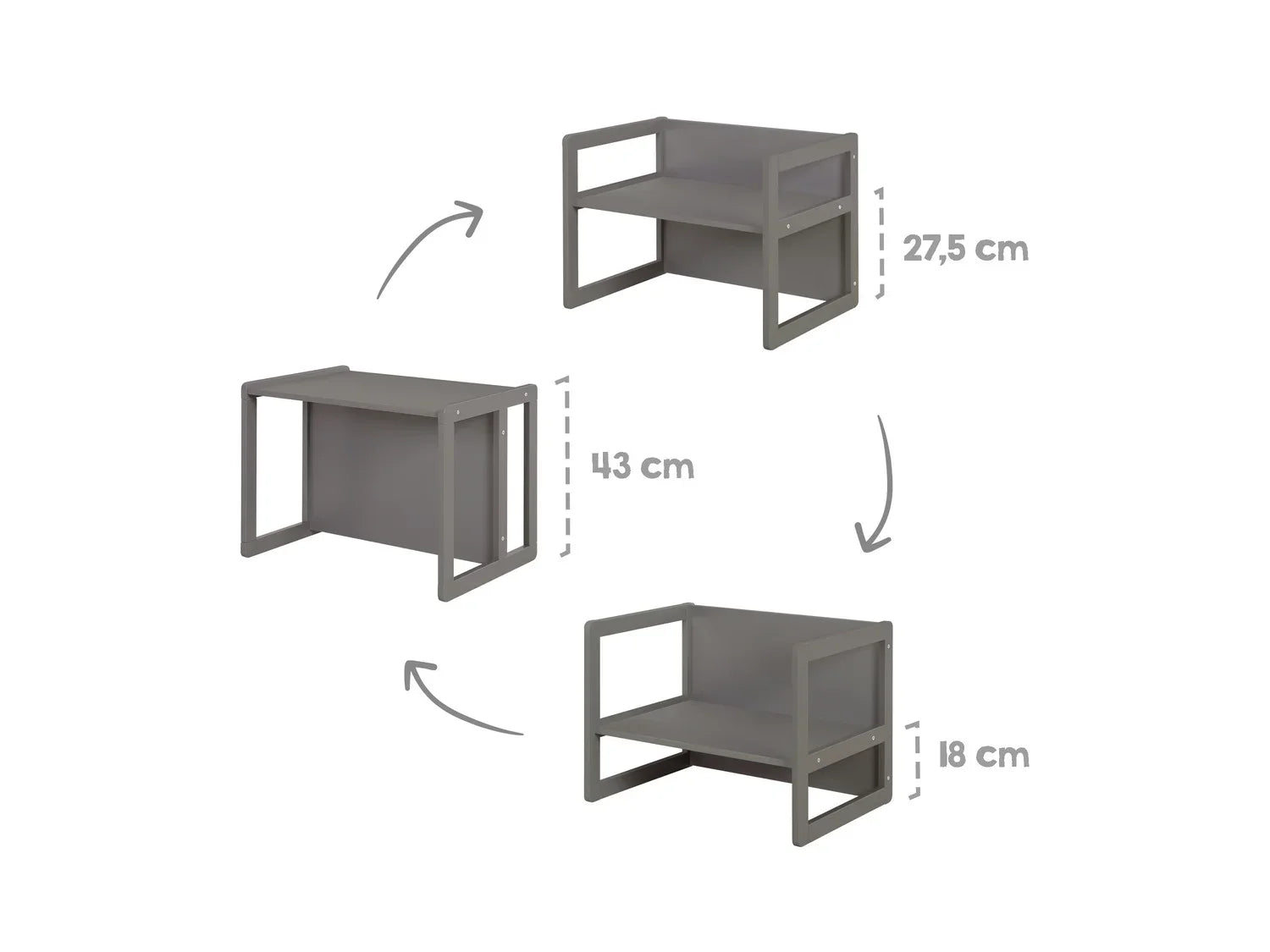roba Ensemble de bureau enfant 3 en 1